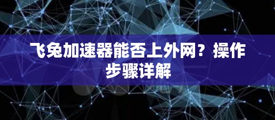 飞兔加速器能否上外网？操作步骤详解