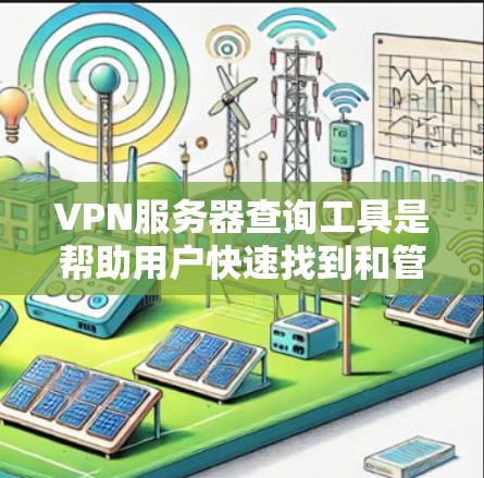 VPN服务器查询工具是帮助用户快速找到和管理多个VPN服务器的工具。以下是一些常见的VPN服务器查询工具及其特点