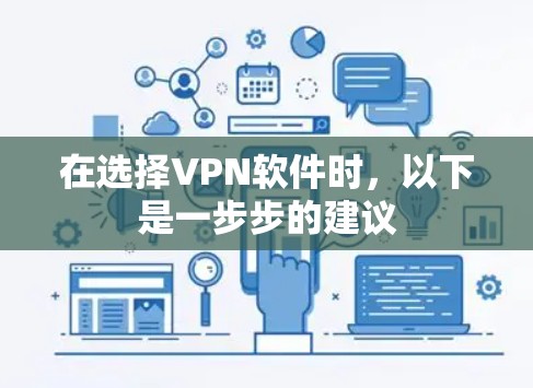 在选择VPN软件时,以下是一步步的建议 在选择VPN软件时,以下是一步步的建议