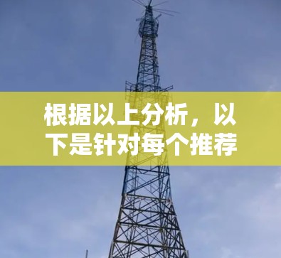 根据以上分析,以下是针对每个推荐的综合建议和推荐列表 根据以上分析,以下是针对每个推荐的综合建议和推荐列表