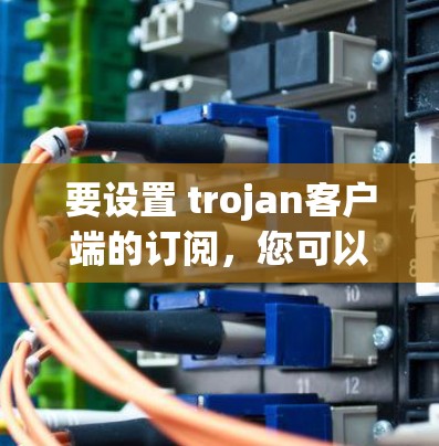 要设置 trojan客户端的订阅，您可以按照以下步骤进行