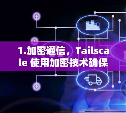1.加密通信，Tailscale 使用加密技术确保数据传输安全，即使被截获，数据也能在接收方处解密，保证平台的安全性