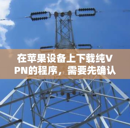 在苹果设备上下载纯VPN的程序，需要先确认苹果是否有对应的VPN应用。以下是常见的方法和建议