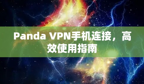 Panda VPN手机连接,高效使用指南 Panda VPN手机连接,高效使用指南