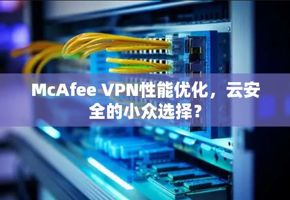 McAfee VPN性能优化，云安全的小众选择？