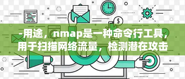-用途,nmap是一种命令行工具,用于扫描网络流量,检测潜在攻击流量,如DDoS攻击和钓鱼邮件 -用途,nmap是一种命令行工具,用于扫描网络流量,检测潜在攻击流量,如DDoS攻击和钓鱼邮件